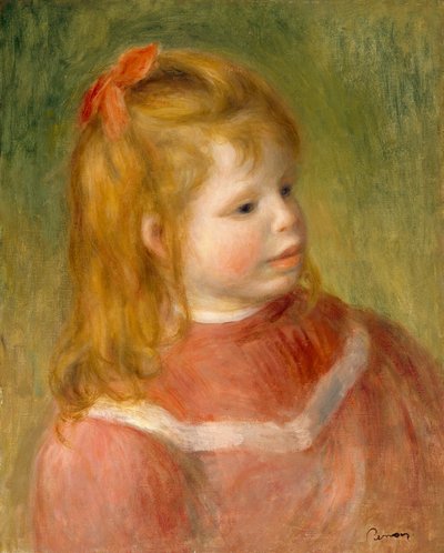 Portret Jeana (1894-1979) c.1897 autorstwa Pierre Auguste Renoir